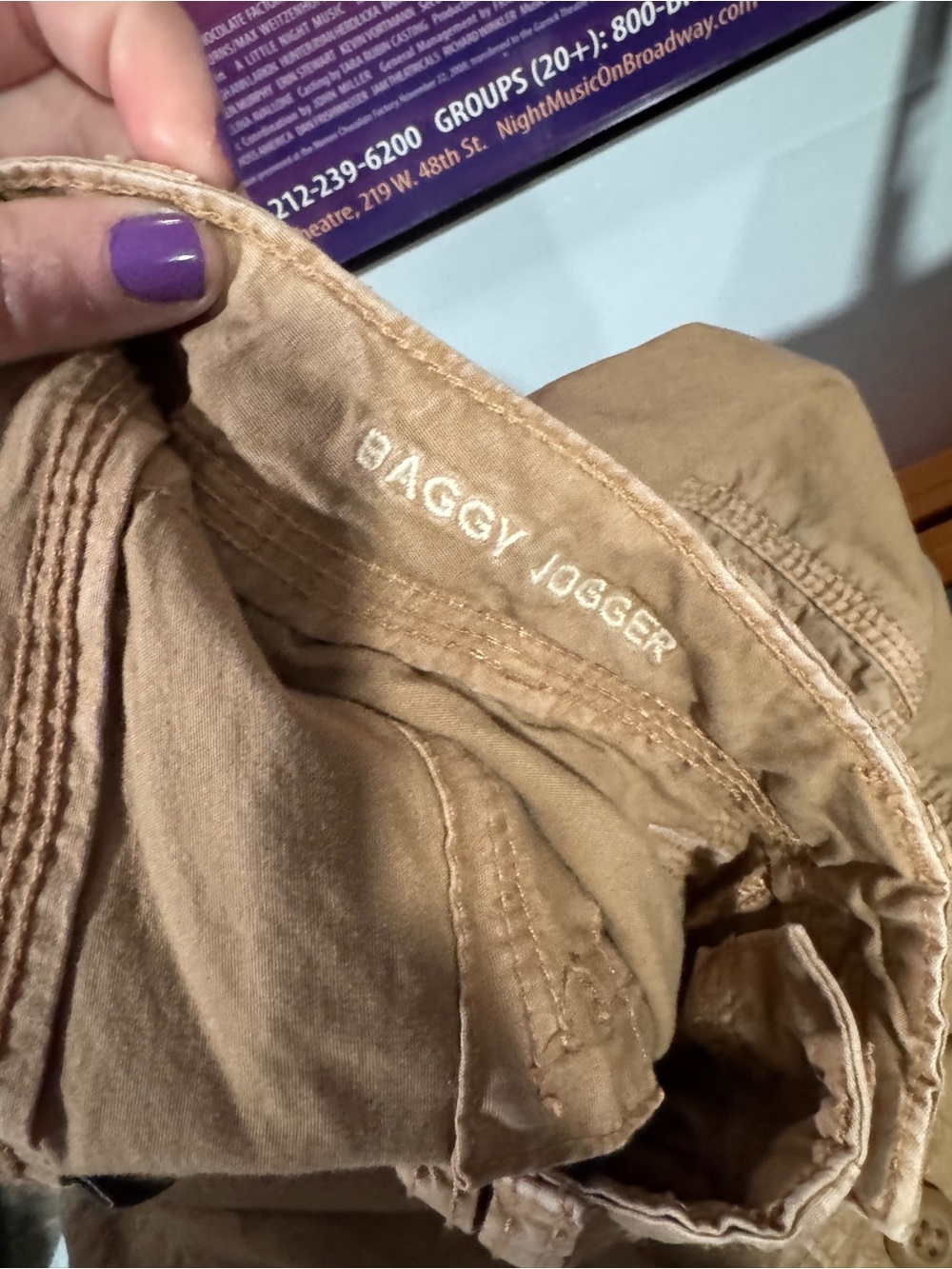 American Eagle Outfitters Tan Stretch convertible Cargo Pants - Picture 5 of 7